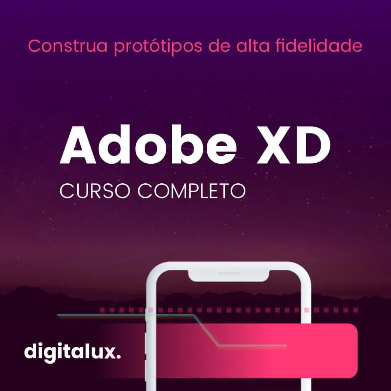 Capa: Adobe XD Avançado: Baixe o Curso Completo em Português Agora!