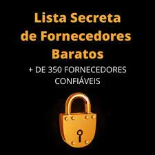 Capa: Download Lista Secreta de Fornecedores: Lucro R$3-6K/Mês