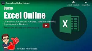 Capa: Excel Completo André Rosa: Baixar Curso Básico ao Avançado