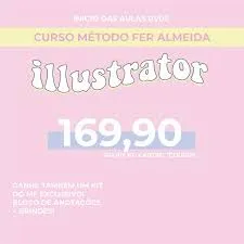 Capa: Curso Illustrator Fer Almeida: Download Rápido e Completo