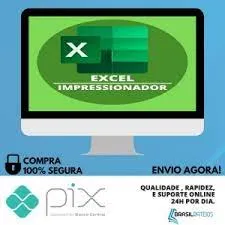 Capa: Baixar Excel Impressionador com VBA: Curso Completo 2019