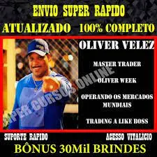 Capa: Curso Oliver Velez: Baixar Operando Mercados Mundiais Completo