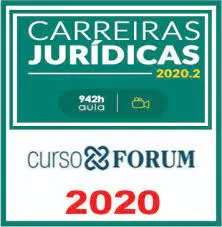 Capa: Baixar Curso Carreiras Jurídicas Forum 2020: Conteúdo Completo