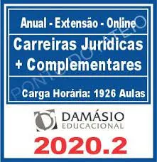 Capa: Baixar Damásio 2020.2: Carreiras Jurídicas + Cursos Complementares | Download Completo
