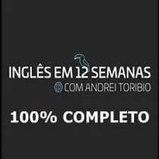 Capa: CURSO INGLÊS 12 SEMANAS ANDREI TORIBIO DOWNLOAD OFICIAL