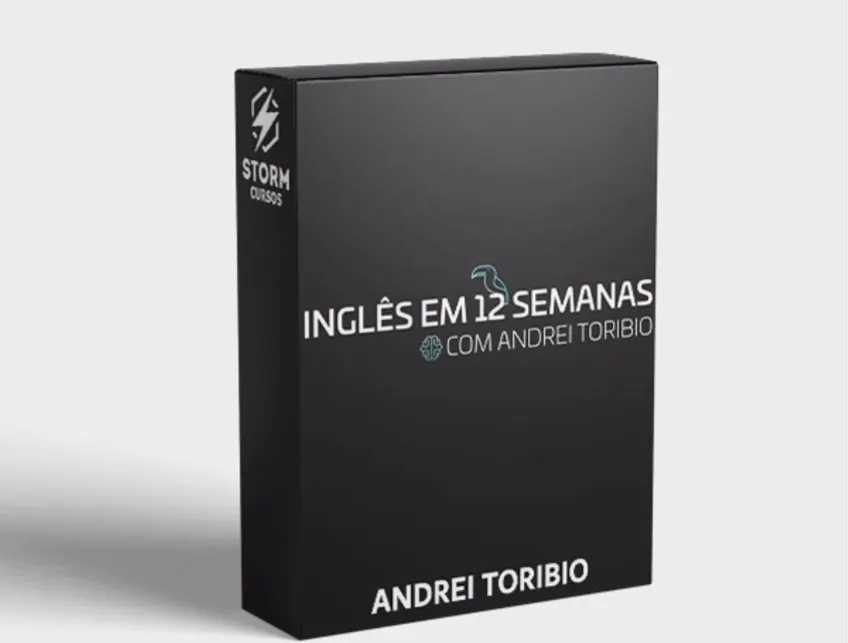 Capa: Inglês em 12 Semanas – Baixar Curso Andrei Toribio