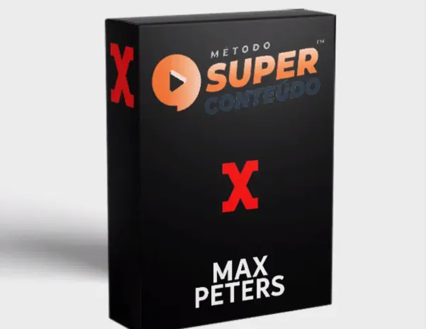Capa: Baixar Método Super Conteúdo Max Peters: Fature +R$100k Mensalmente