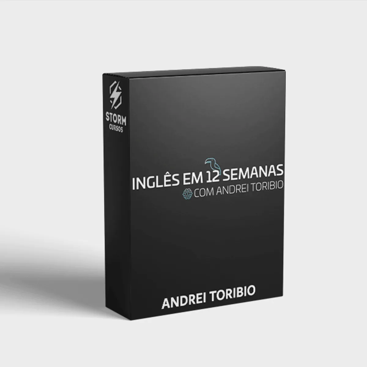 Capa: Inglês em 12 Semanas Andrei Toribio: Baixar Curso Completo