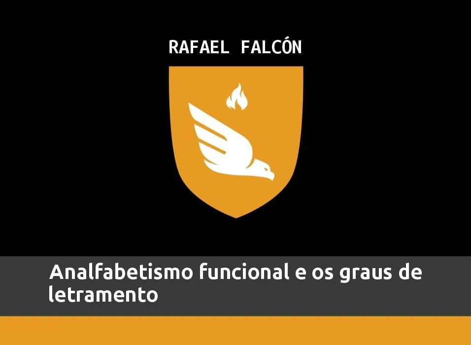Capa: Baixar Curso Analfabetismo Funcional Rafael Falcón Completo