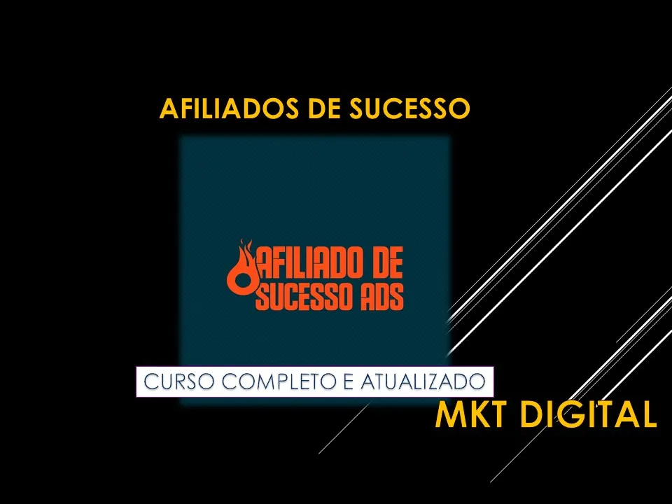 Capa: Baixar Curso Afiliados de Sucesso GB N.D – Download Completo