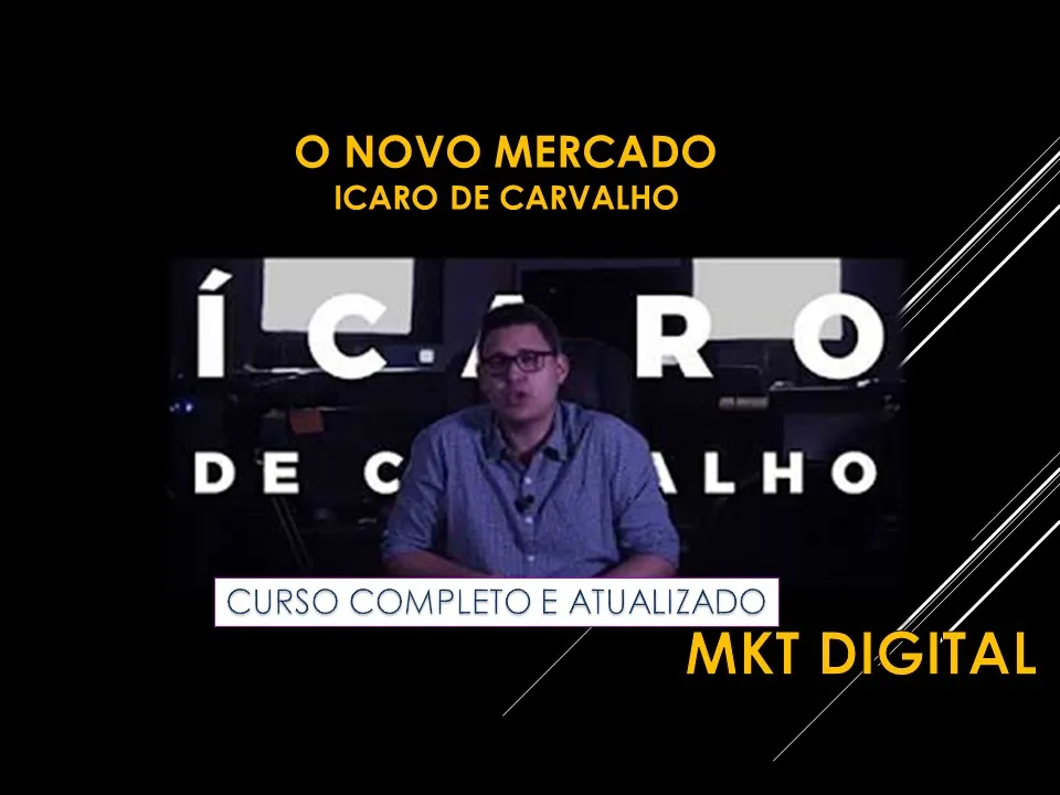 Capa: Baixar Novo Mercado Icaro de Oliveira: Download Atualizado