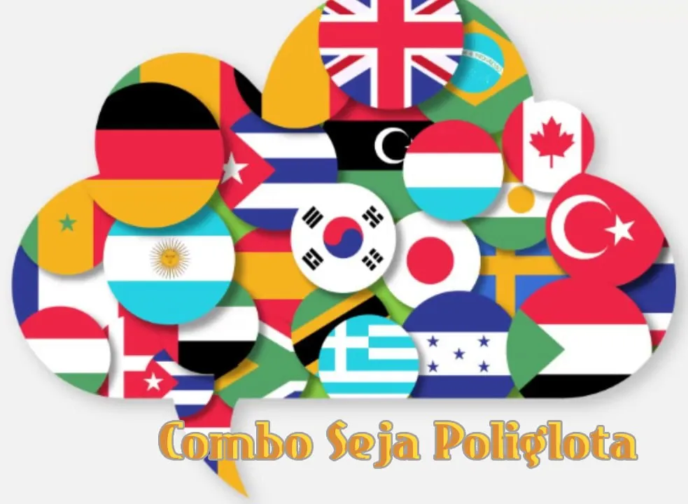 Capa: Combo Seja Poliglota Lucas Flach: Baixar Curso Completo