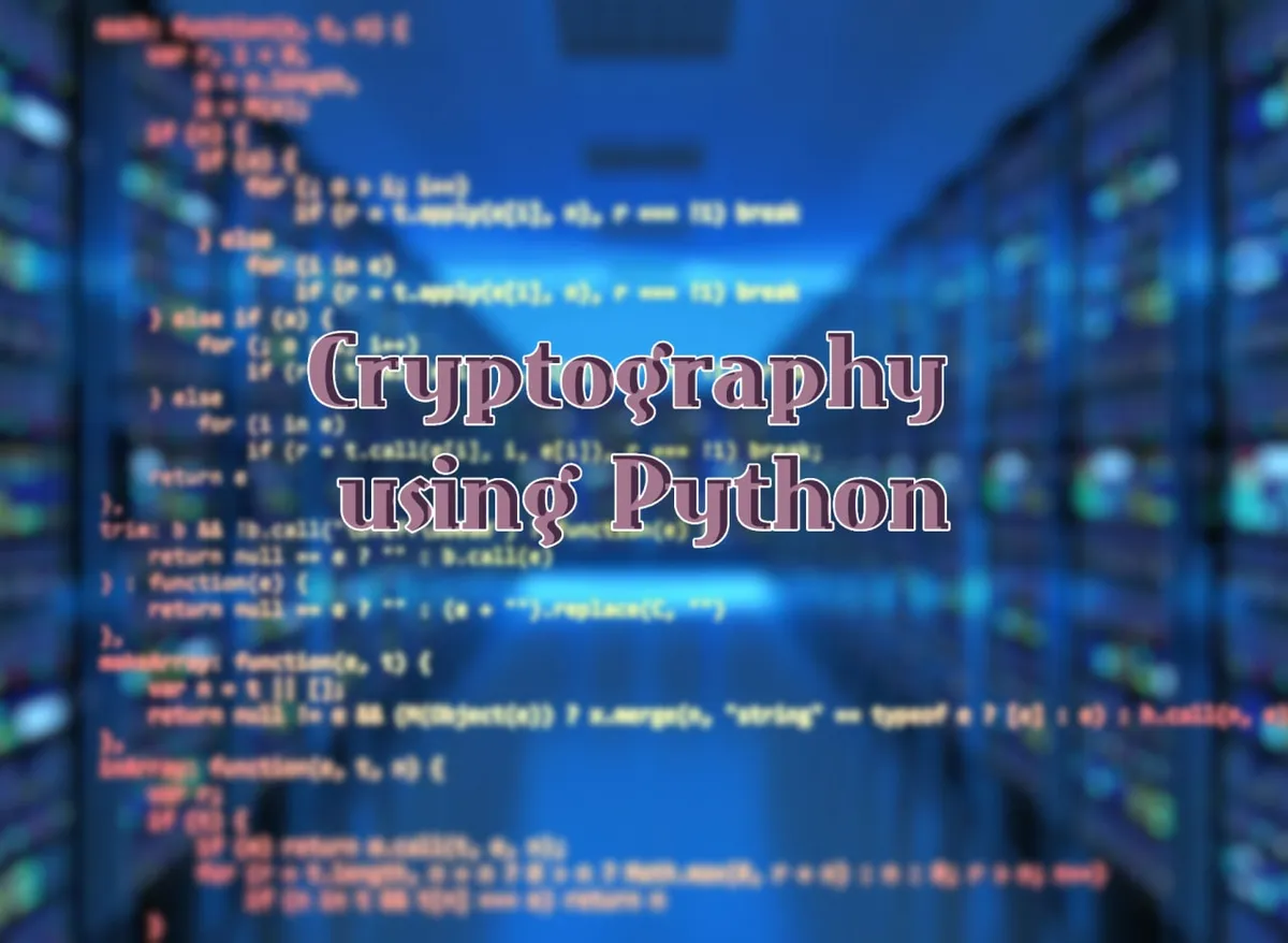 Capa: Baixar Criptografia com Python da Udemy: Curso Completo Download