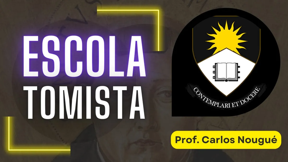 Capa: Baixar Escola Tomista com Carlos Nougué: Conteúdo Completo