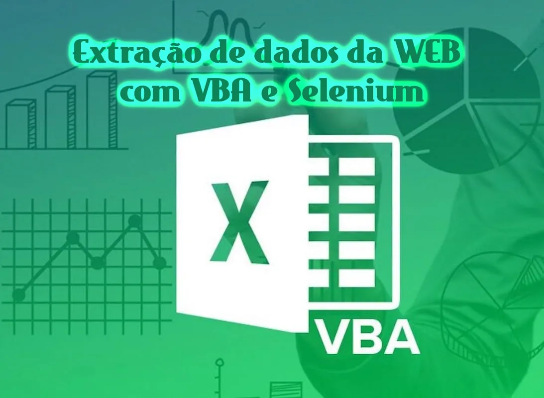 Capa: Baixar Curso Extração de Dados VBA Selenium – Gustavo Nunes