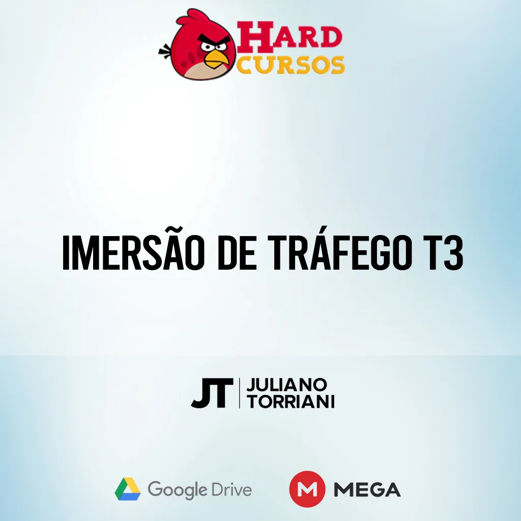 Capa: Baixar T3 Imersão de Tráfego Juliano Torriani: Curso Completo