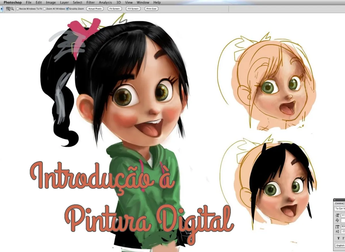 Capa: Curso Pintura Digital Guilherme Gusmão: Baixar Completo