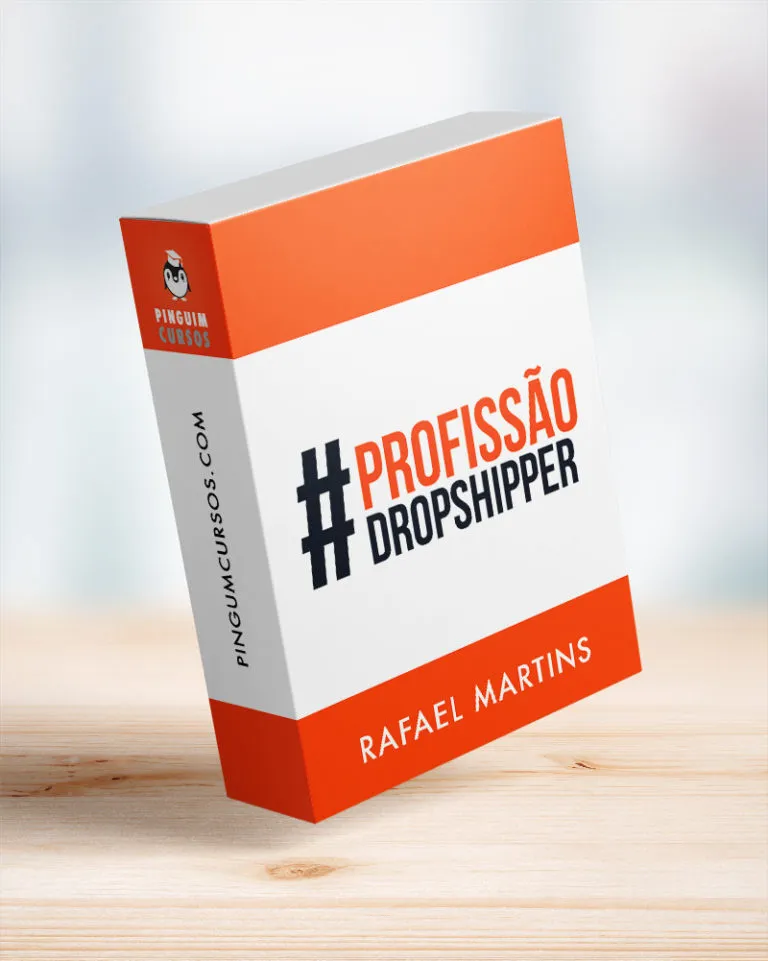 Capa: Profissão Dropshipper Rafael Martins: Baixar Curso Completo
