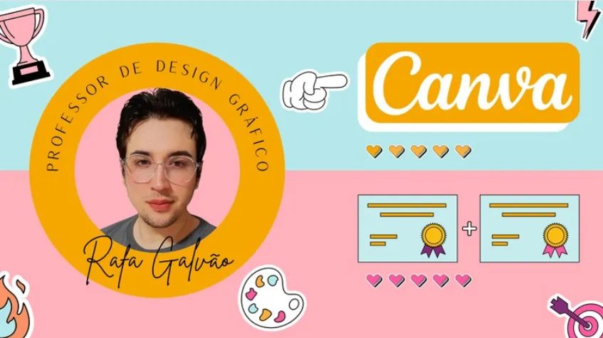 Capa: Download Canva Design Descomplicado 2022: Rafael Galvão