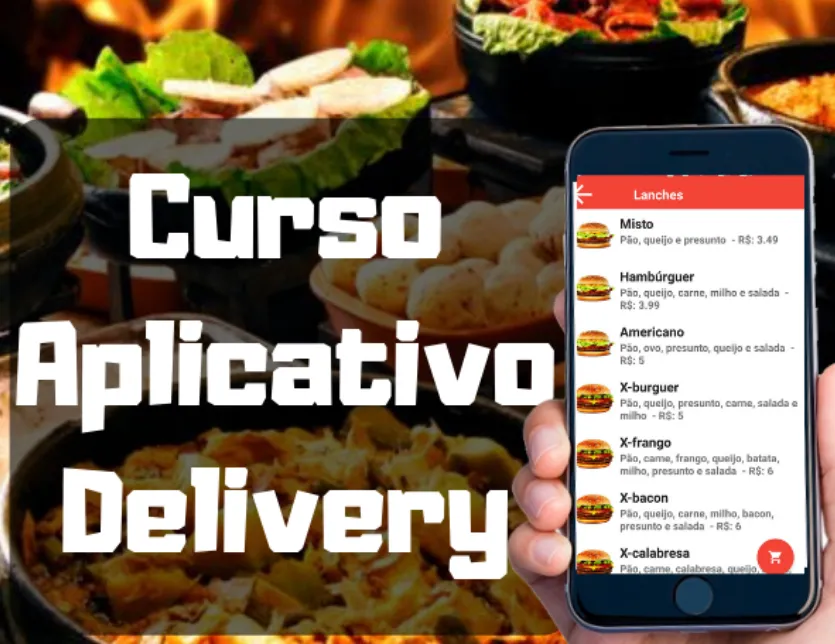 Capa: Curso Aplicativo Delivery Deivid Rothen: Baixar Agora!