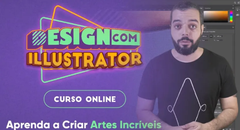 Capa: Baixar Curso Illustrator com Viana Patrício: Design Incrível Download