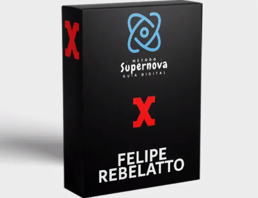 Capa: Método Supernova Felipe Rebelatto: Baixe Agora e Conquiste Seguidores
