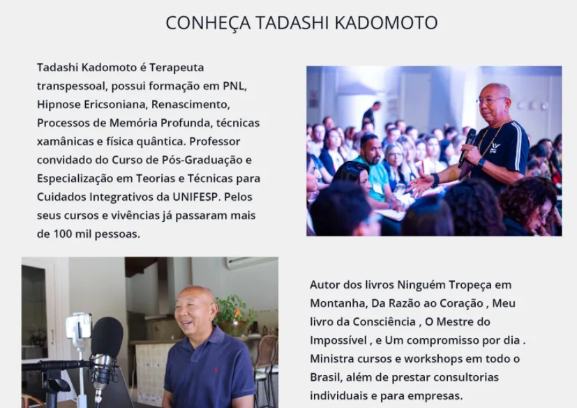 Capa: Baixar Curso O Poder da Influência: Negociar e Vender com Tadashi Kadomoto