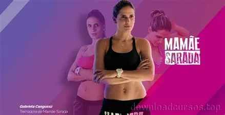 Capa: Baixar Mamãe Sarada: Transforme Seu Corpo Pós-Gravidez Agora!