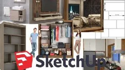 Capa: Baixe SketchUp para Marcenaria Moderna: Guia Completo