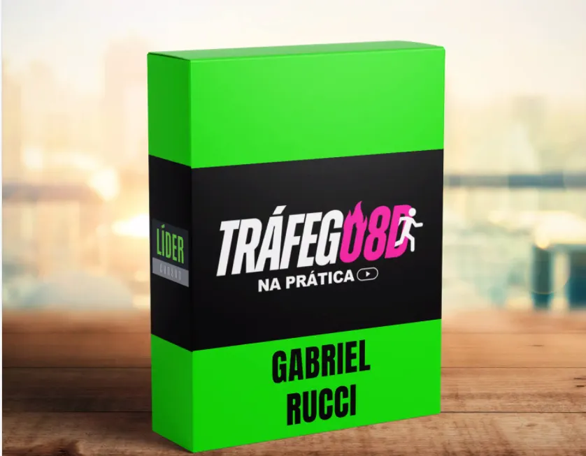 Capa: Download Tráfego 8D Gabriel Rucci: Domine o Tráfego para Lançamentos!