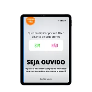 Capa: Stories 10x: Baixar Curso Completo SEJA OUVIDO