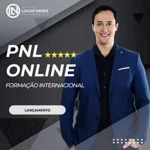 Capa: Formação PNL Lucas Naves: Baixe Online e Certificado Internacional