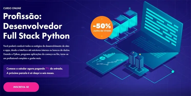 Capa: Baixar Desenvolvedor Full Stack Python EBAC: Download Exclusivo