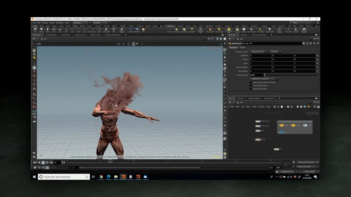 Capa: Houdini: Modelagem e VFX – Baixar Curso Completo 202*