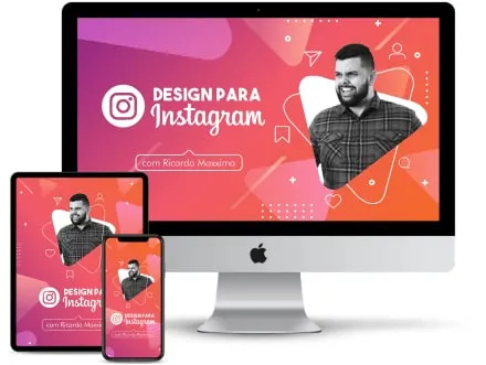 Capa: Design para Instagram Ricardo Maxxima: Download Curso Completo