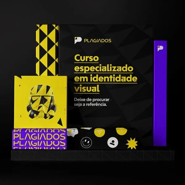 Capa: Baixar Design Plagiados Identidade Visual: Curso Completo
