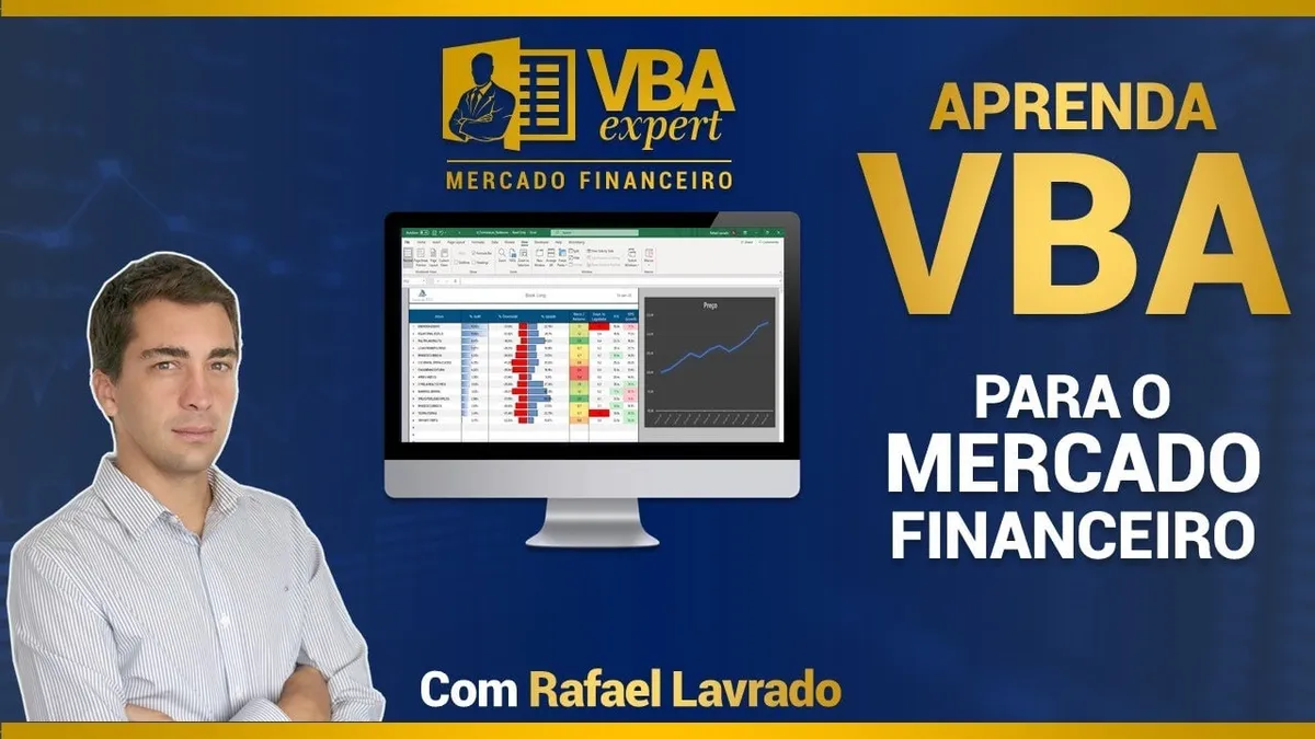 Capa: VBA Expert Mercado Financeiro: Baixar Curso Completo Agora!