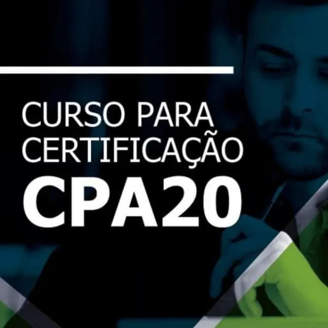 Capa: Curso CPA-20 Guilherme Almeida: Baixe o Preparatório Completo