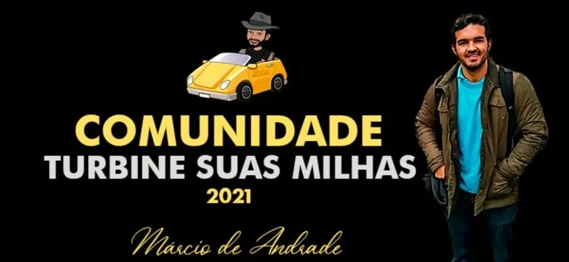 Capa: Baixar Curso Turbinando Milhas Aéreas Márcio de Andrade Completo