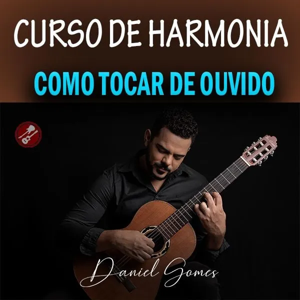Capa: Curso Prático Harmonia Daniel Gomes: Download Essencial!