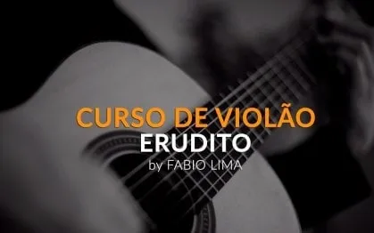 Capa: Download Violão Erudito com Fábio Lima: Curso Completo!