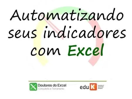 Capa: Curso Indicadores Excel Daniel Tadeu: Download Completo!