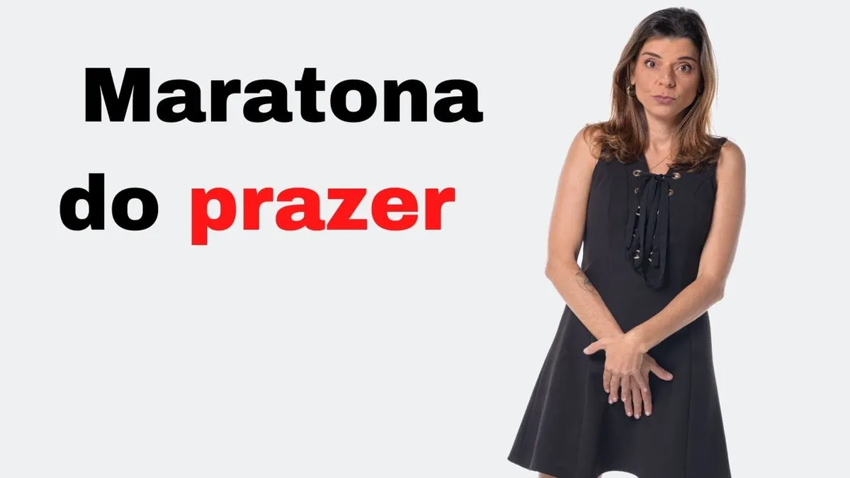 Capa: Maratona do Prazer por Aline Castelo Branco: Baixar Curso Completo