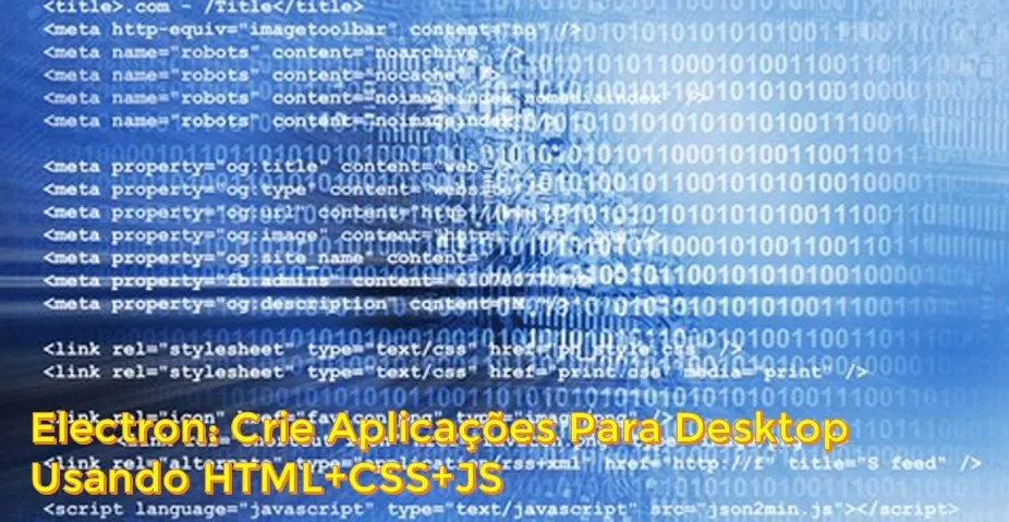 Capa: Electron: Baixar Curso Completo de Apps Desktop JS | Marcelo Franco
