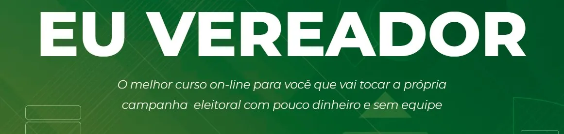 Capa: Eu Vereador Marcelo Vitorino: Baixar Curso Completo em 2024