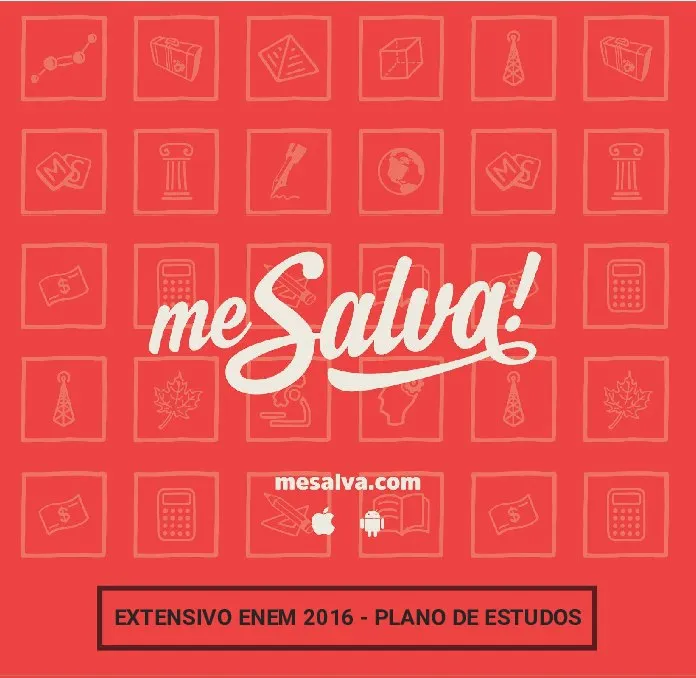 Capa: Enem Me Salva 2016: Baixar Conteúdo Completo e Revisar