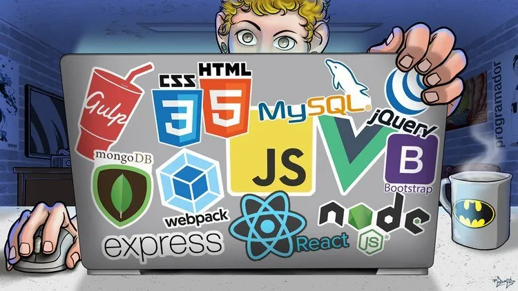 Capa: Curso JavaScript 2020 Cod3r: Baixar Completo c/ Projetos