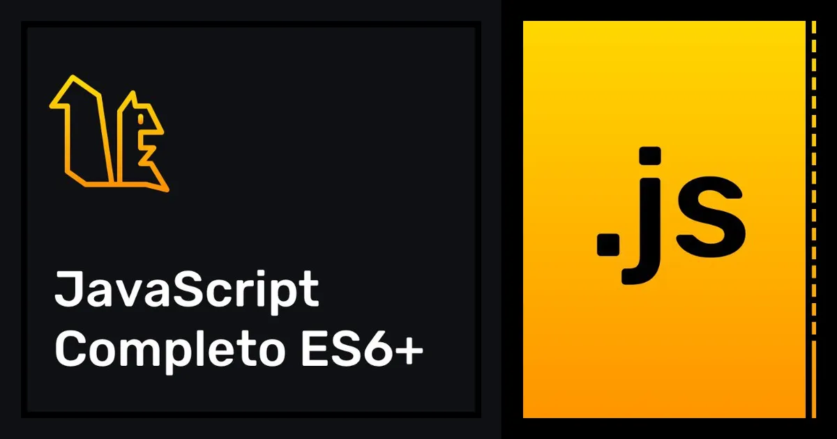 Capa: JavaScript ES6+ André Rafael: Baixe o Curso Completo Agora!