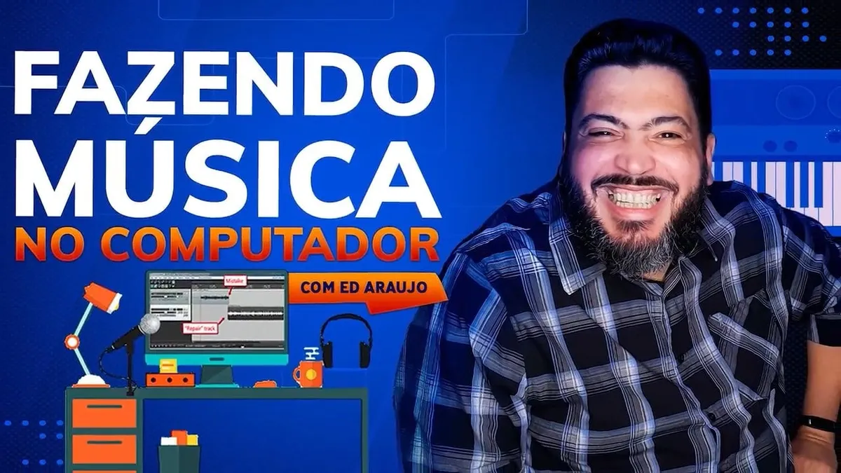 Capa: Baixar Curso Ed Araújo: Música no Computador Completo