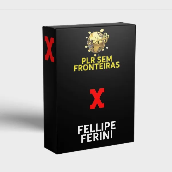 Capa: PLR Sem Fronteiras: Baixar Curso de Fellipe Ferini na Prática